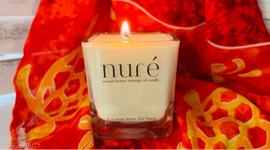 Noire Spice Massage Oil Candle + Noire Flame Seduction Ritual